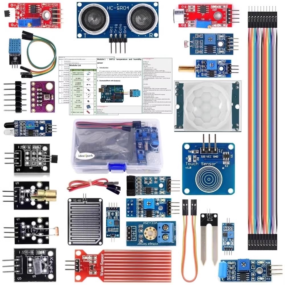 Esp32 Smart Home Kit - 22 In 1 Sensor Kit Module