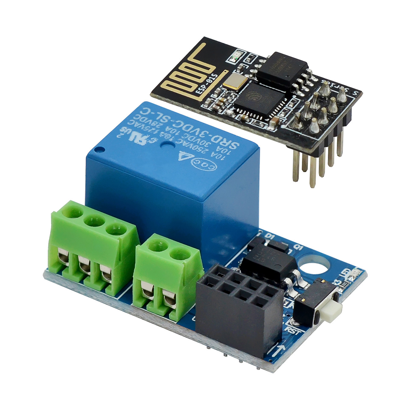 Esp32 Smart Home Kit - ESP-01S WiFi Relaismodule 5V 10A Smart