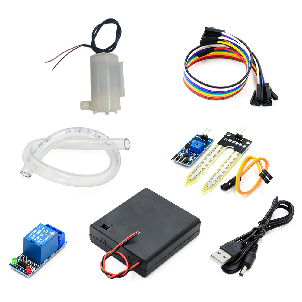 Sensor Kit Arduino - Automatische irrigatiemodule DIY-kit Automatische irrigatie-tuinset Bodemvochtsensor