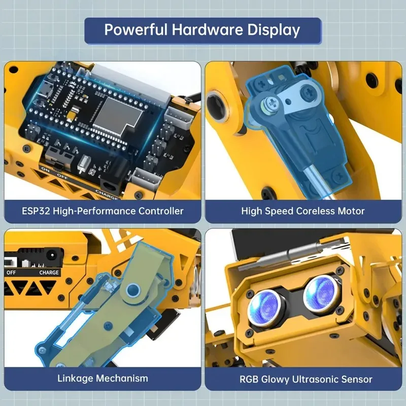 Sensor Kit Arduino - Hiwonder MechDog AI Robot Hond ESP32
