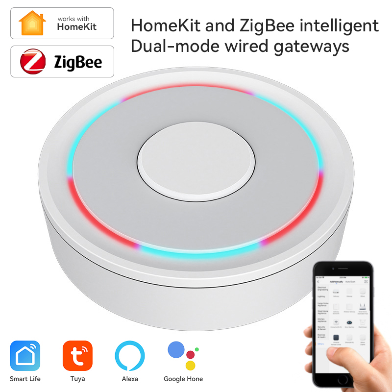 Smart Home Automation Kit - Tuya ZigBee Smart Gateway Homekit Bekabelde