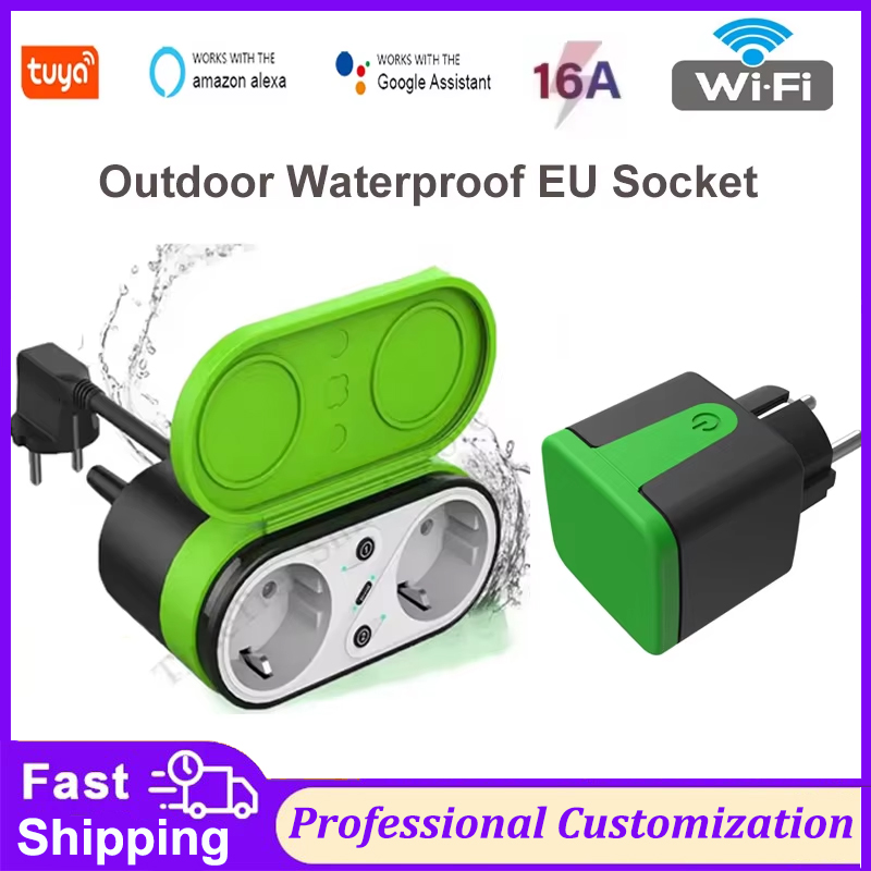 Tuya EU 16A Wifi Slimme Buiten - Wifi Smart Plug recensie en prijs