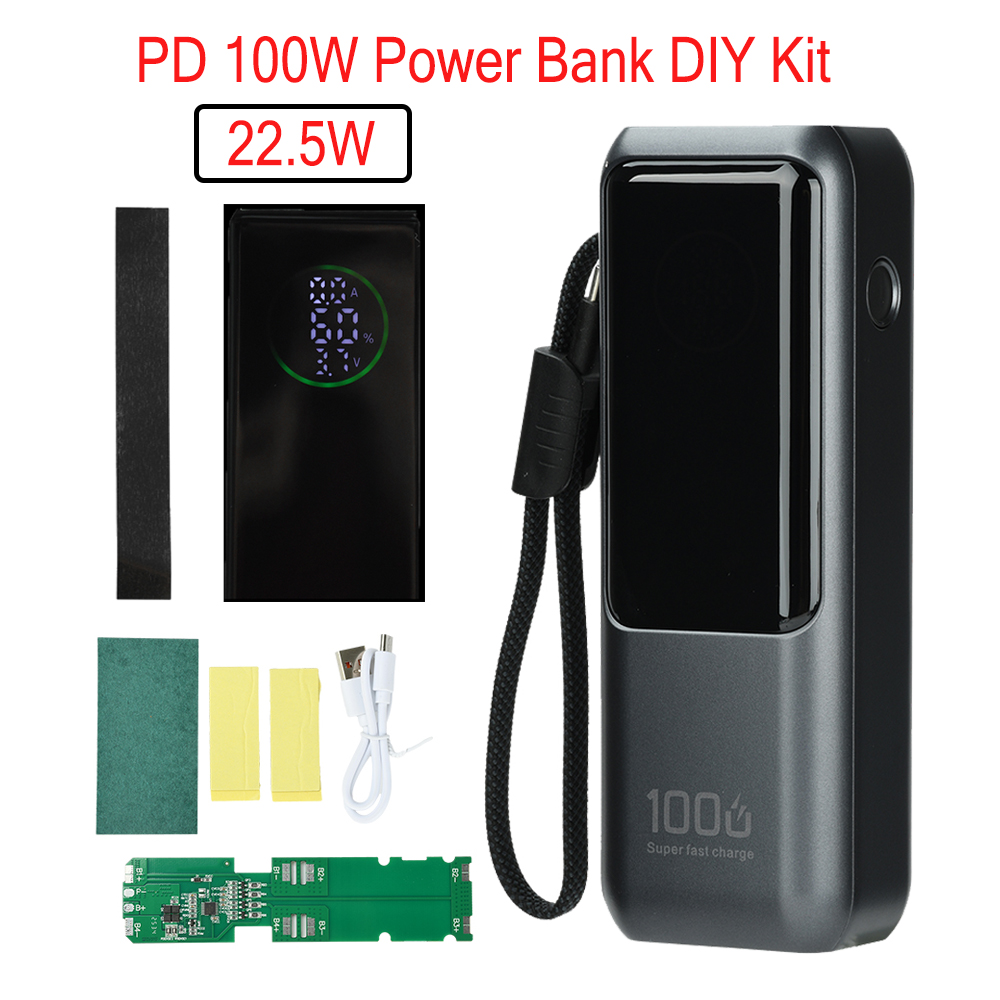 PD 100W Snellaad Powerbank Kit - Electronics Project Kit recensie en prijs