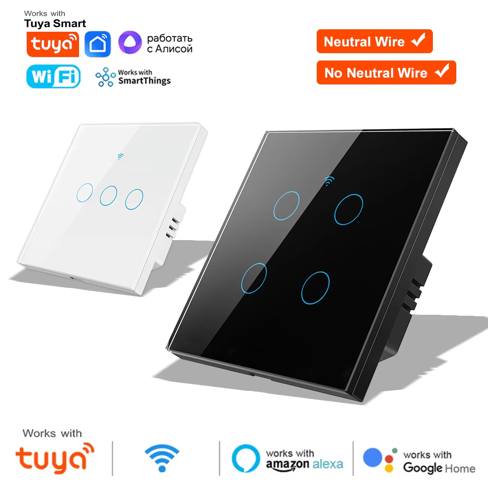 WiFi RF 433MHz Touch Wandlamp  - Smart Light Switch Wifi recensie en prijs