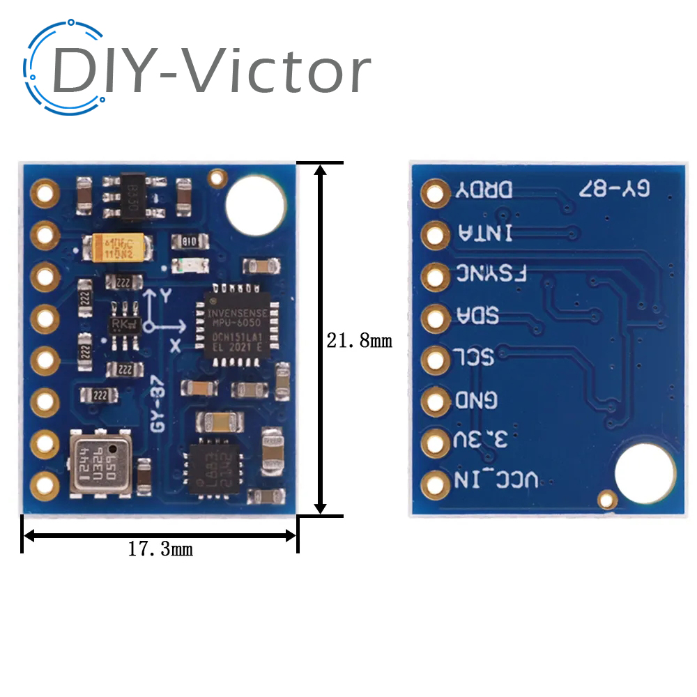 GY-87 10DOF-module, originele  - Sensor Kit Arduino recensie en prijs